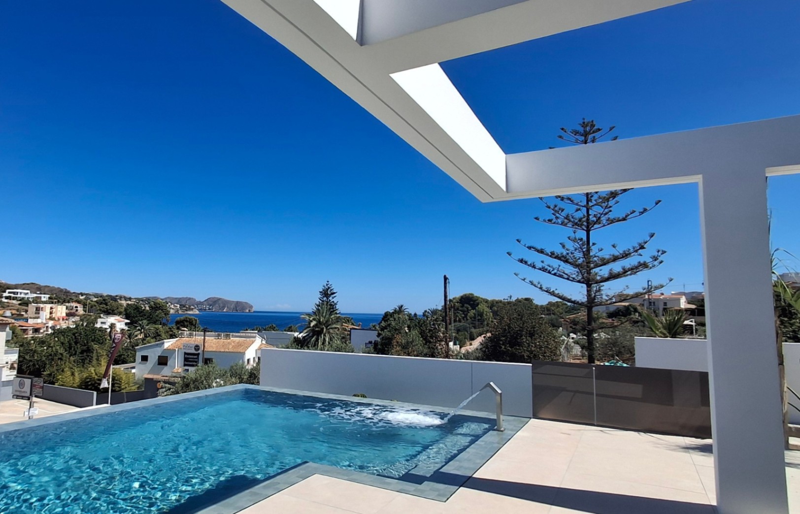 Gloednieuwe luxe villa met zeezicht in Benissa – La Fustera