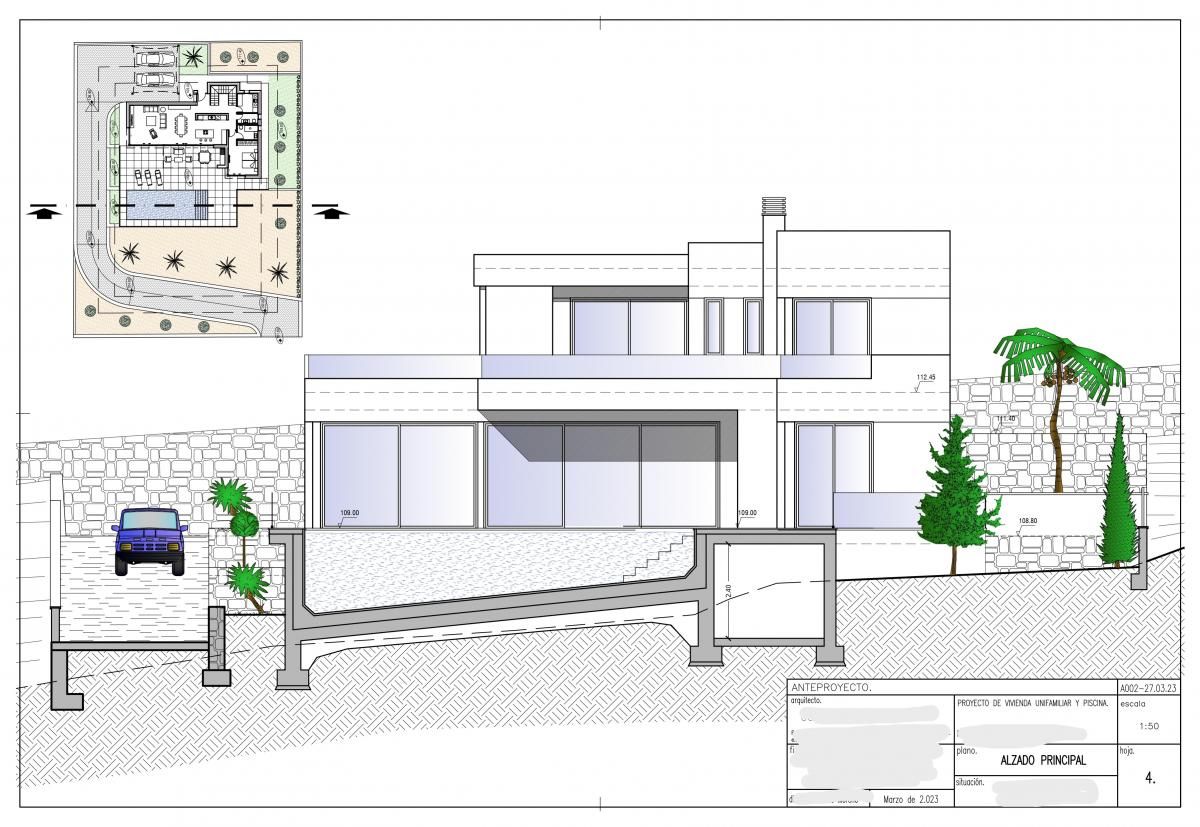 Moderne nieuwbouw villa met vrij uitzicht in Calpe