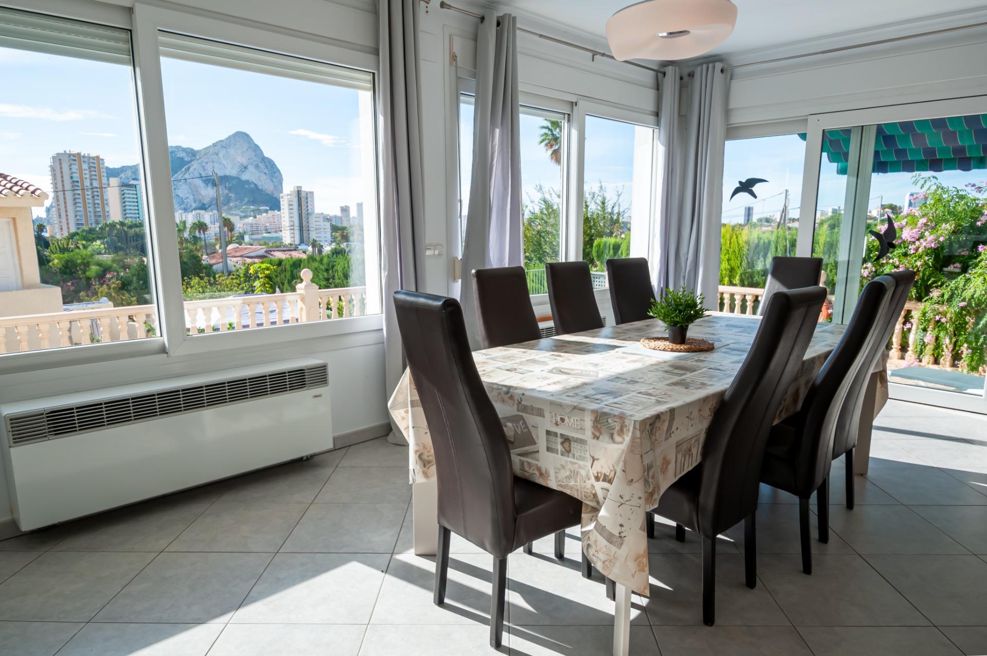 Villa met open zicht te koop in Calpe
