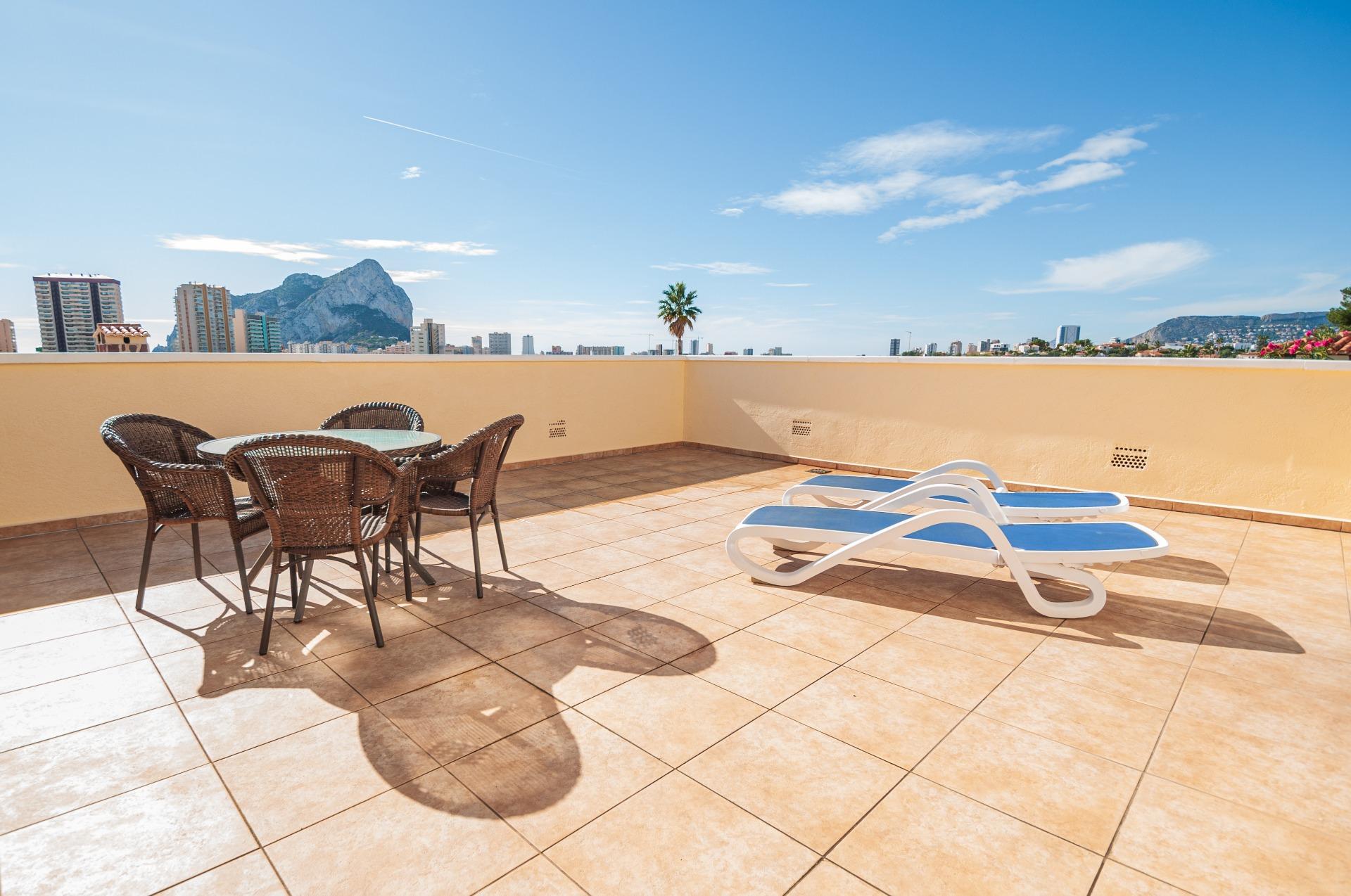 Villa met open zicht te koop in Calpe