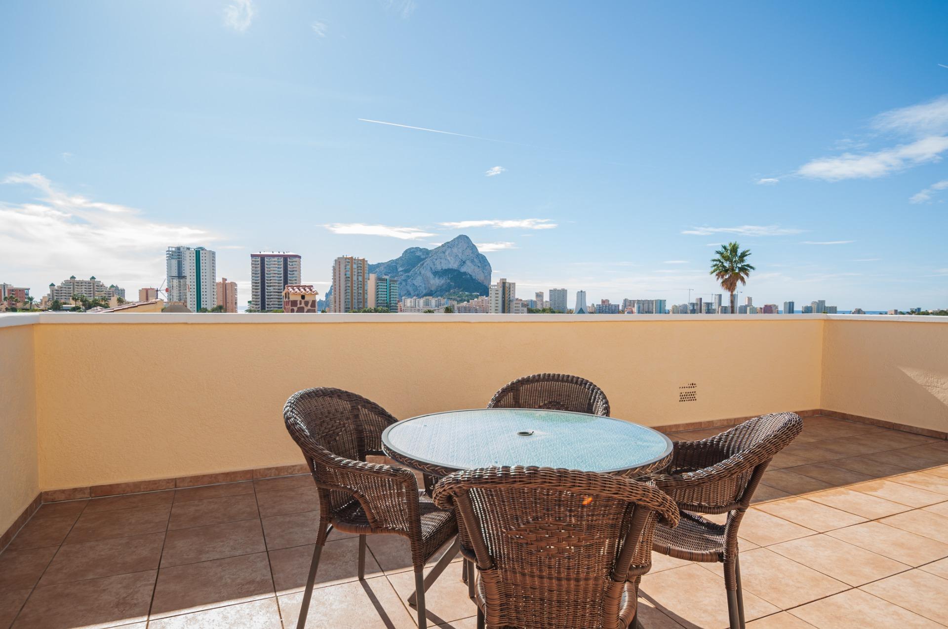Villa met open zicht te koop in Calpe