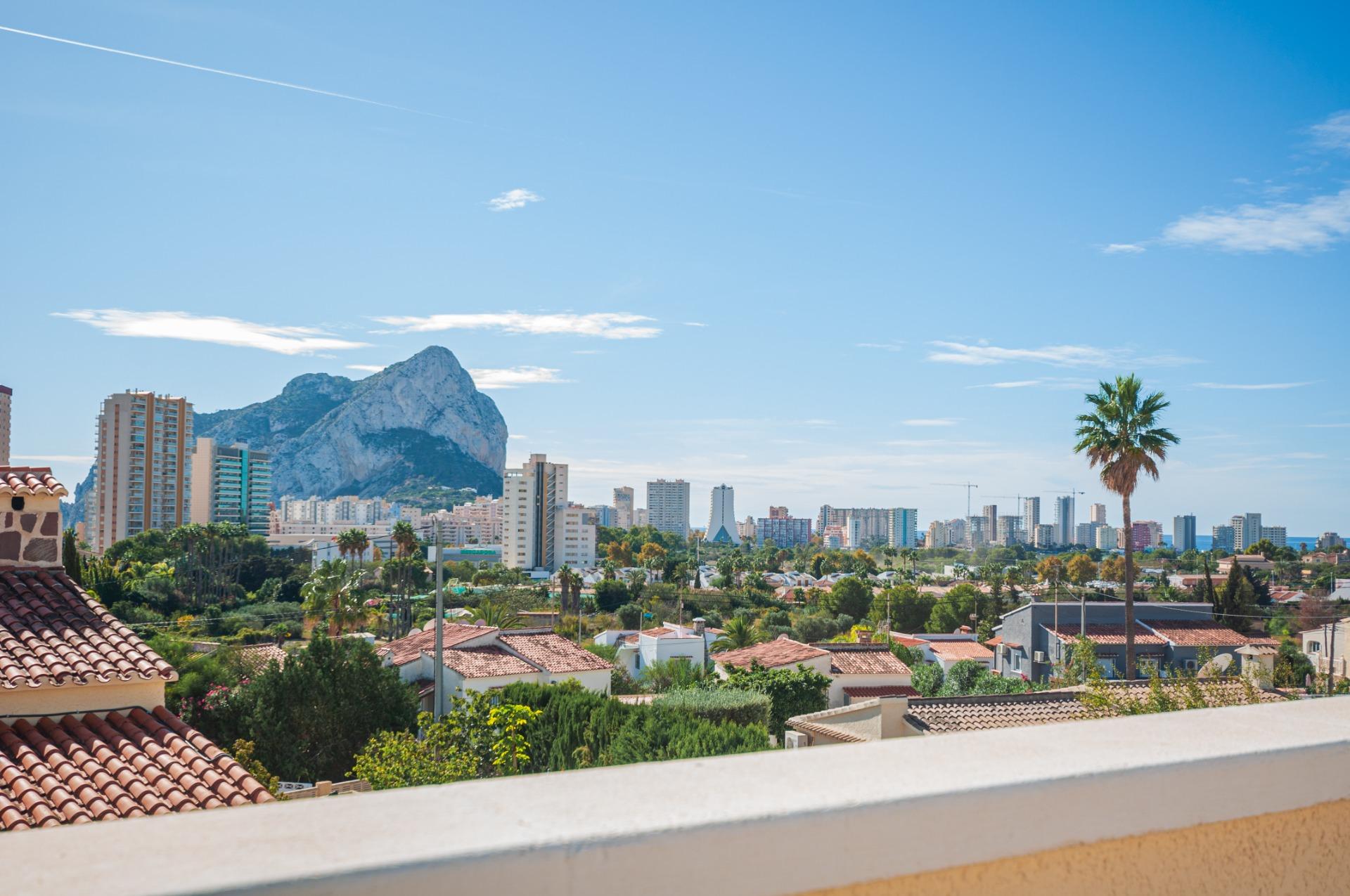 Villa met open zicht te koop in Calpe
