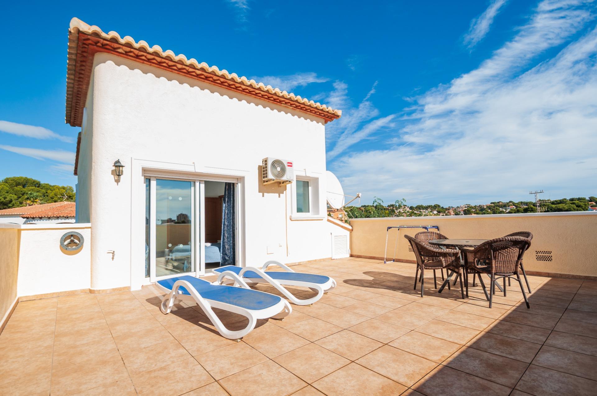 Villa met open zicht te koop in Calpe