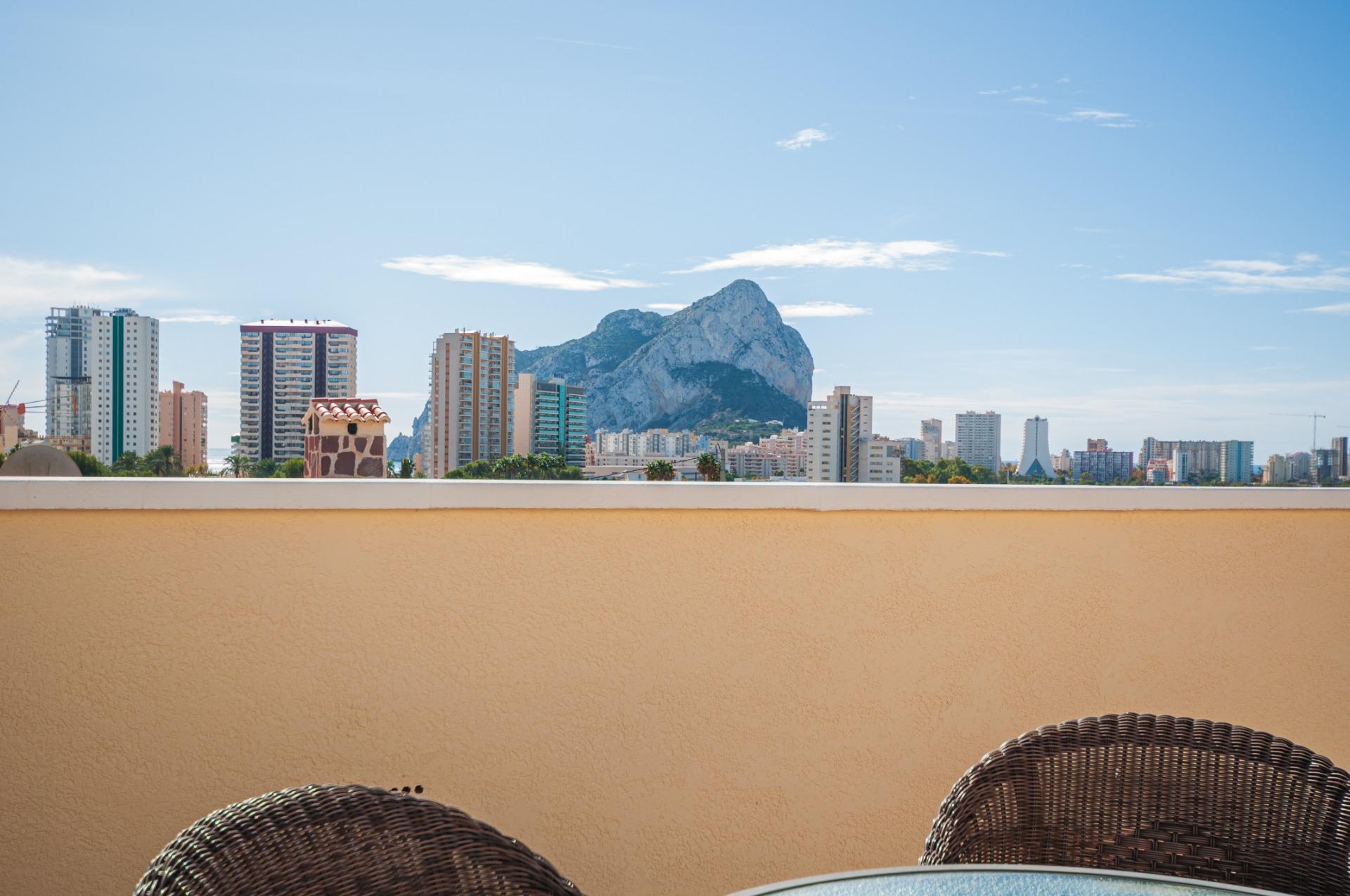 Villa met open zicht te koop in Calpe