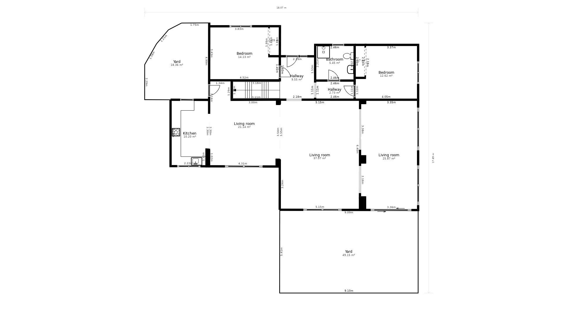 Villa met open zicht te koop in Calpe