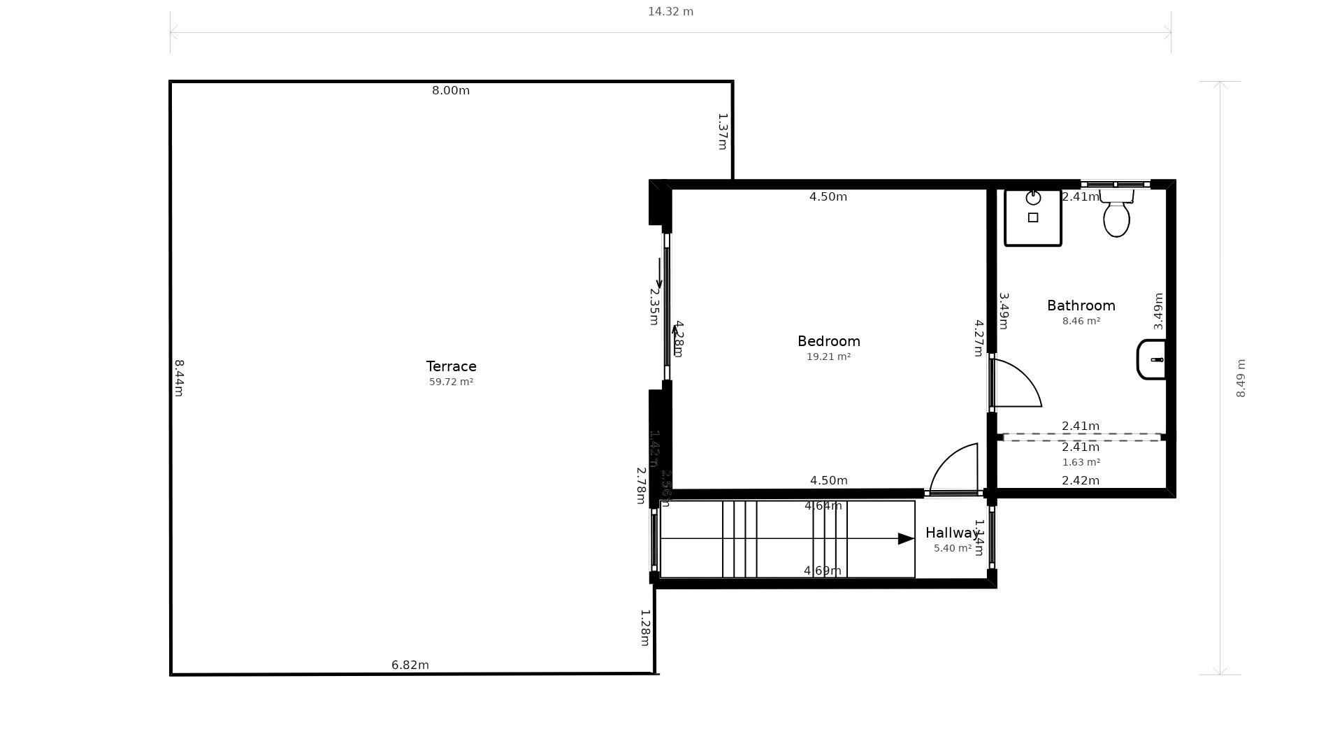 Villa met open zicht te koop in Calpe