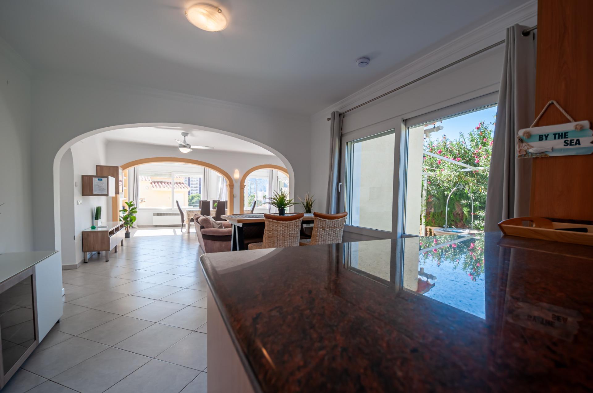 Villa met open zicht te koop in Calpe