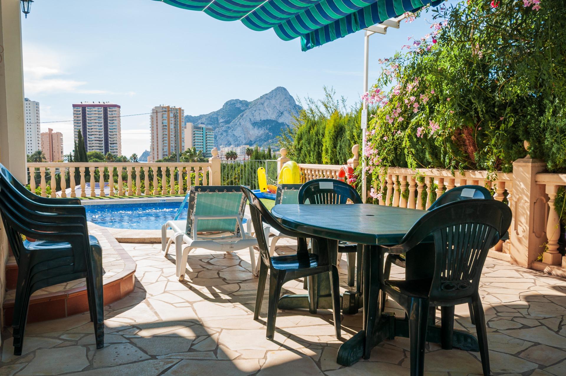Villa met open zicht te koop in Calpe