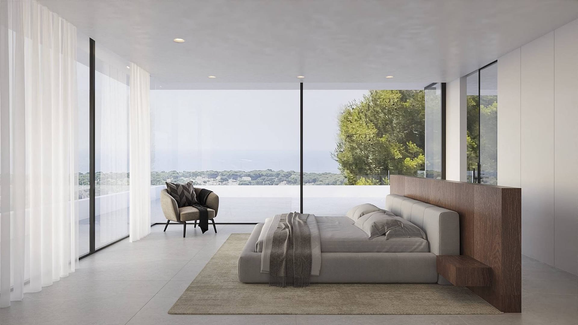 DP-70-72743-11 Luxe nieuwbouw villa met schitterend zeezicht in Moraira