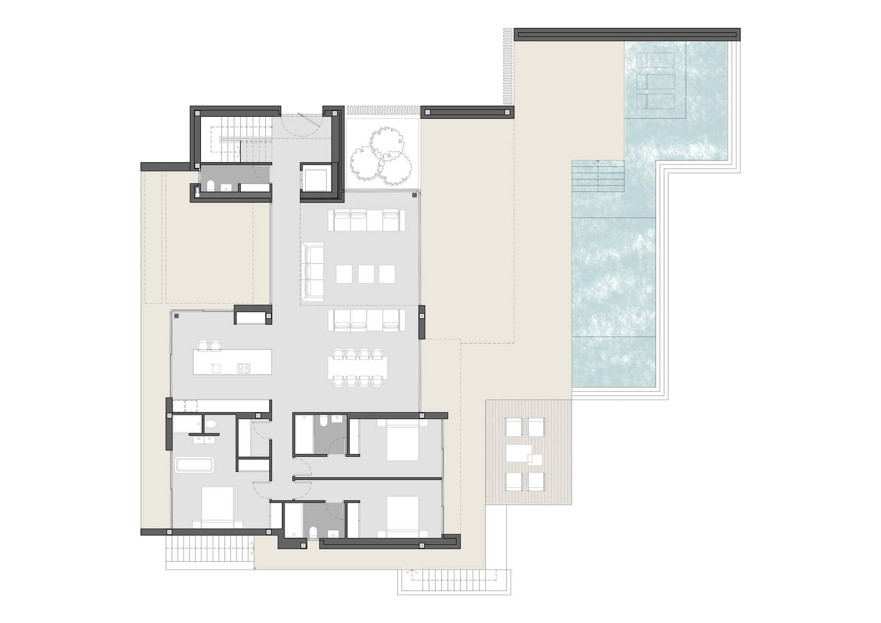 DP-70-72743-13 Luxe nieuwbouw villa met schitterend zeezicht in Moraira