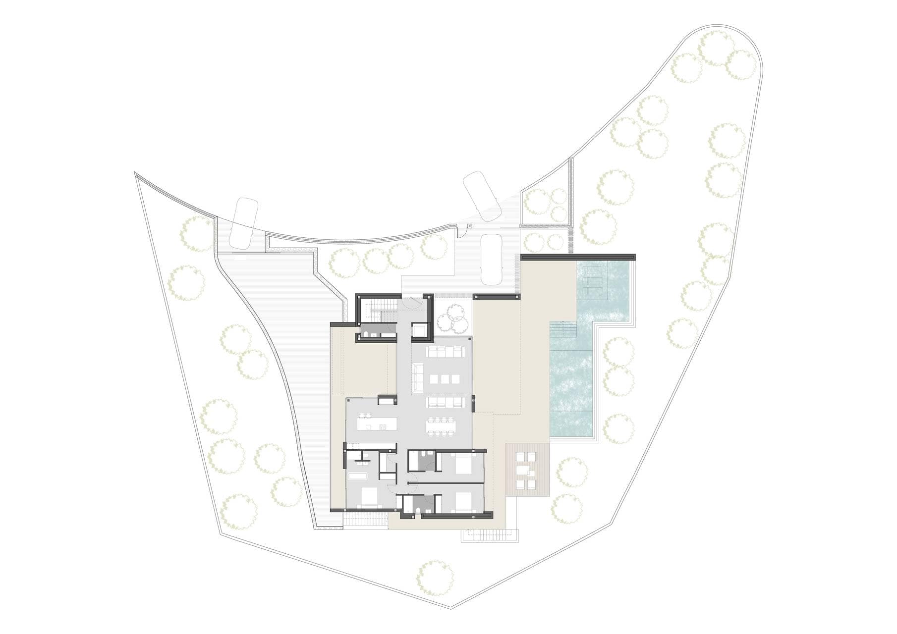 DP-70-72743-15 Luxe nieuwbouw villa met schitterend zeezicht in Moraira