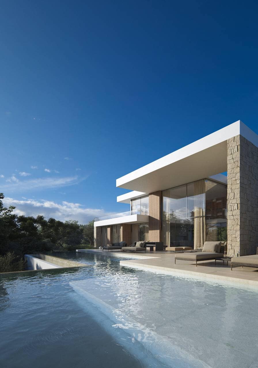 DP-70-72743-3 Luxe nieuwbouw villa met schitterend zeezicht in Moraira