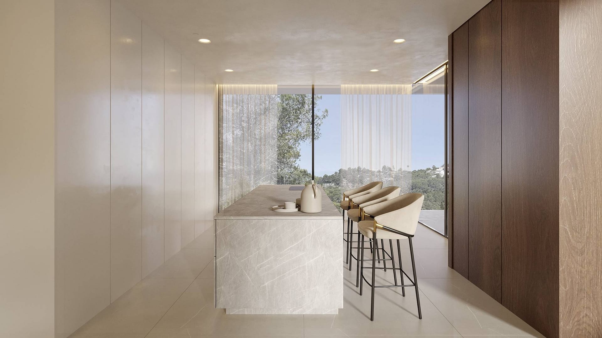 DP-70-72743-9 Luxe nieuwbouw villa met schitterend zeezicht in Moraira