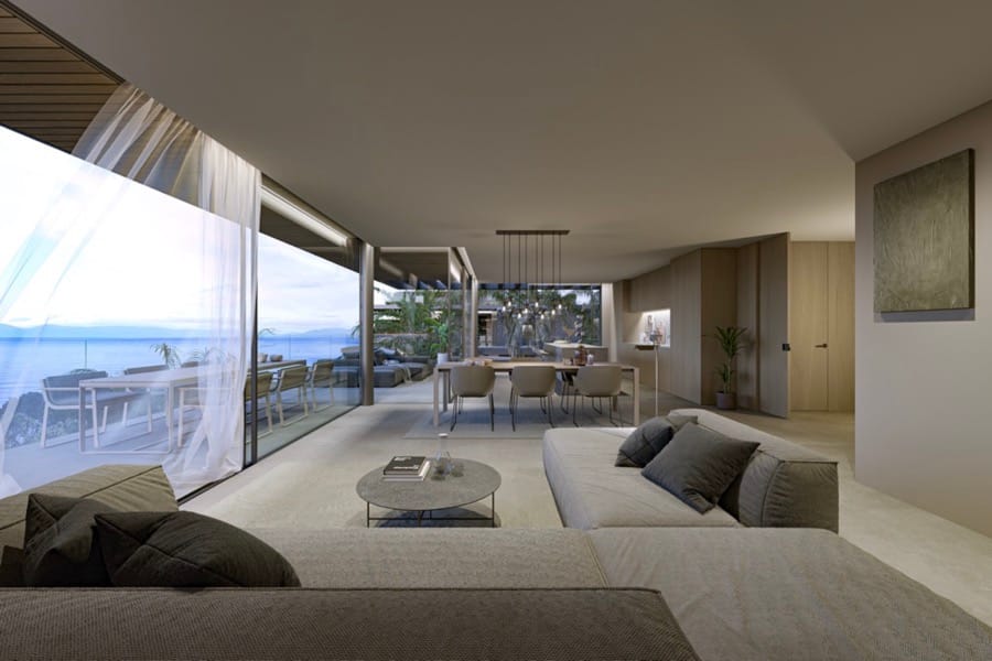 Nieuwbouw eerstelijns appartementen in Altea
