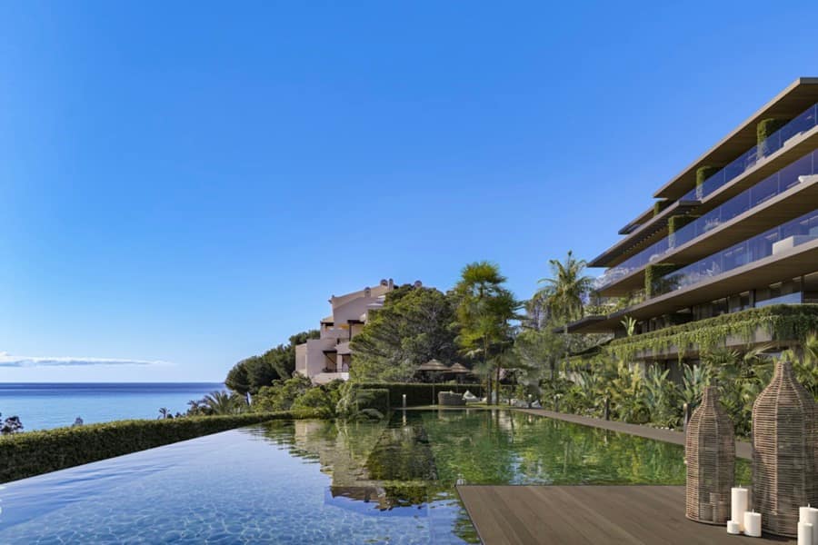 Nieuwbouw eerstelijns appartementen in Altea