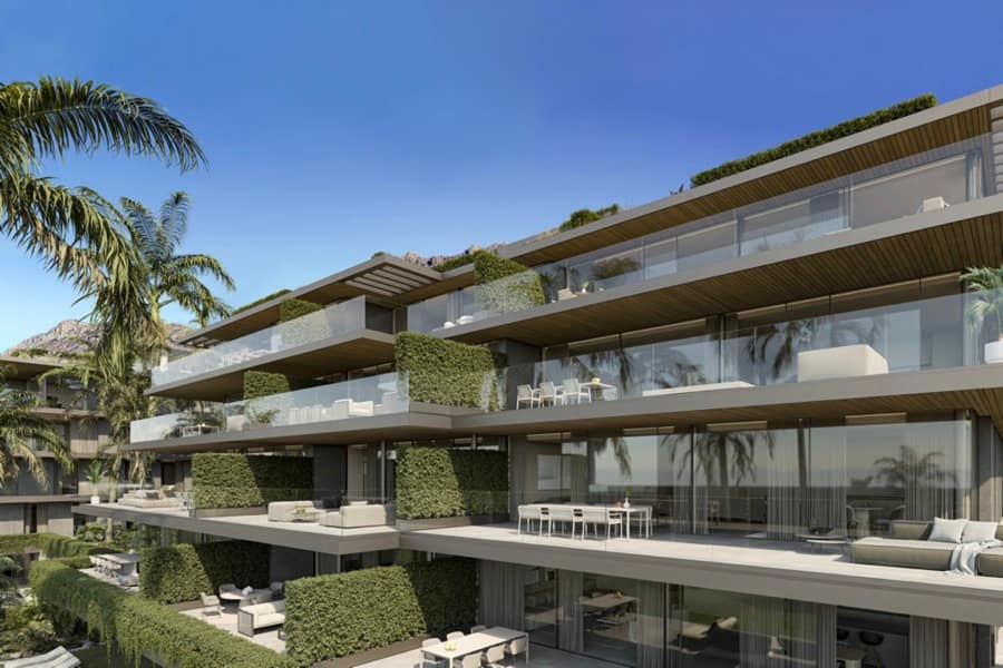 Nieuwbouw eerstelijns appartementen in Altea