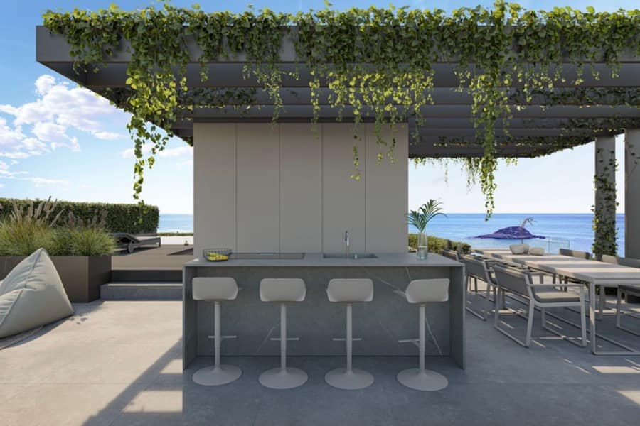 Nieuwbouw eerstelijns appartementen in Altea