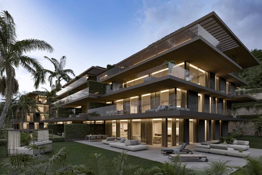Nieuwbouw eerstelijns appartementen in Altea