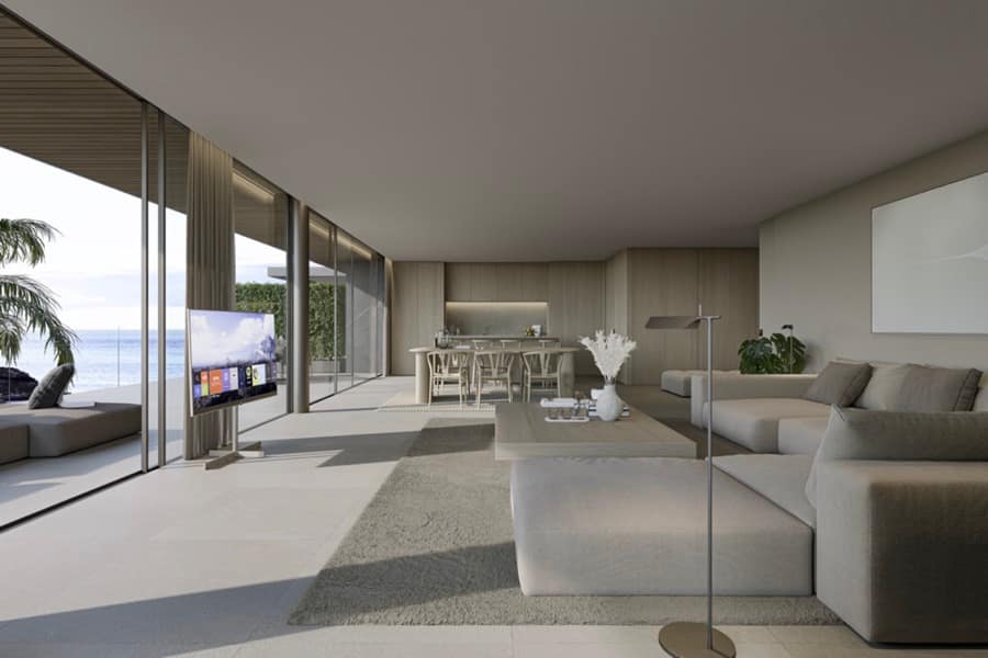 Nieuwbouw eerstelijns appartementen in Altea