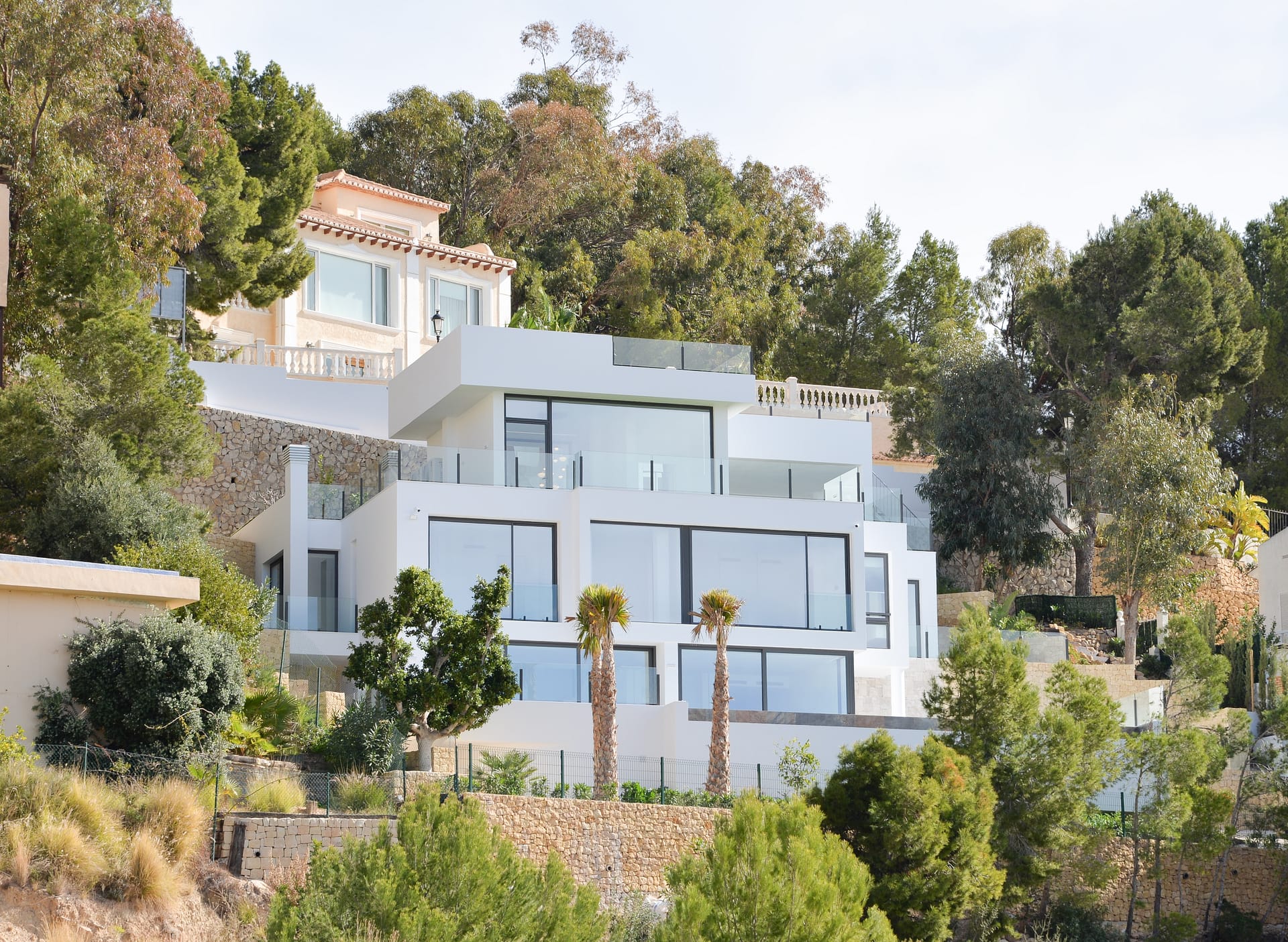 Uitzonderlijke nieuwbouwvilla met panoramisch zeezicht in Altea