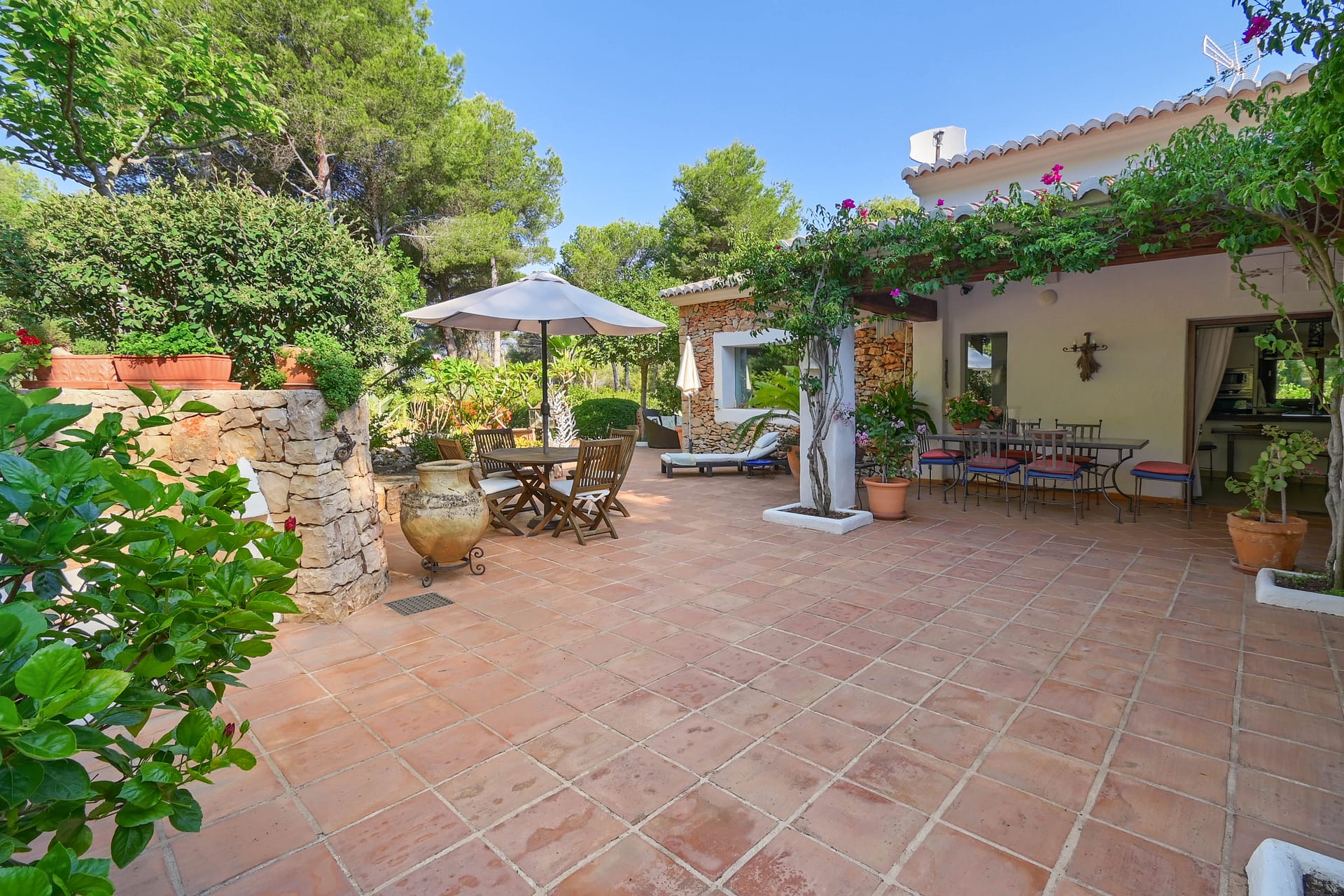 Authentieke mediterrane villa op rustige locatie in Javea