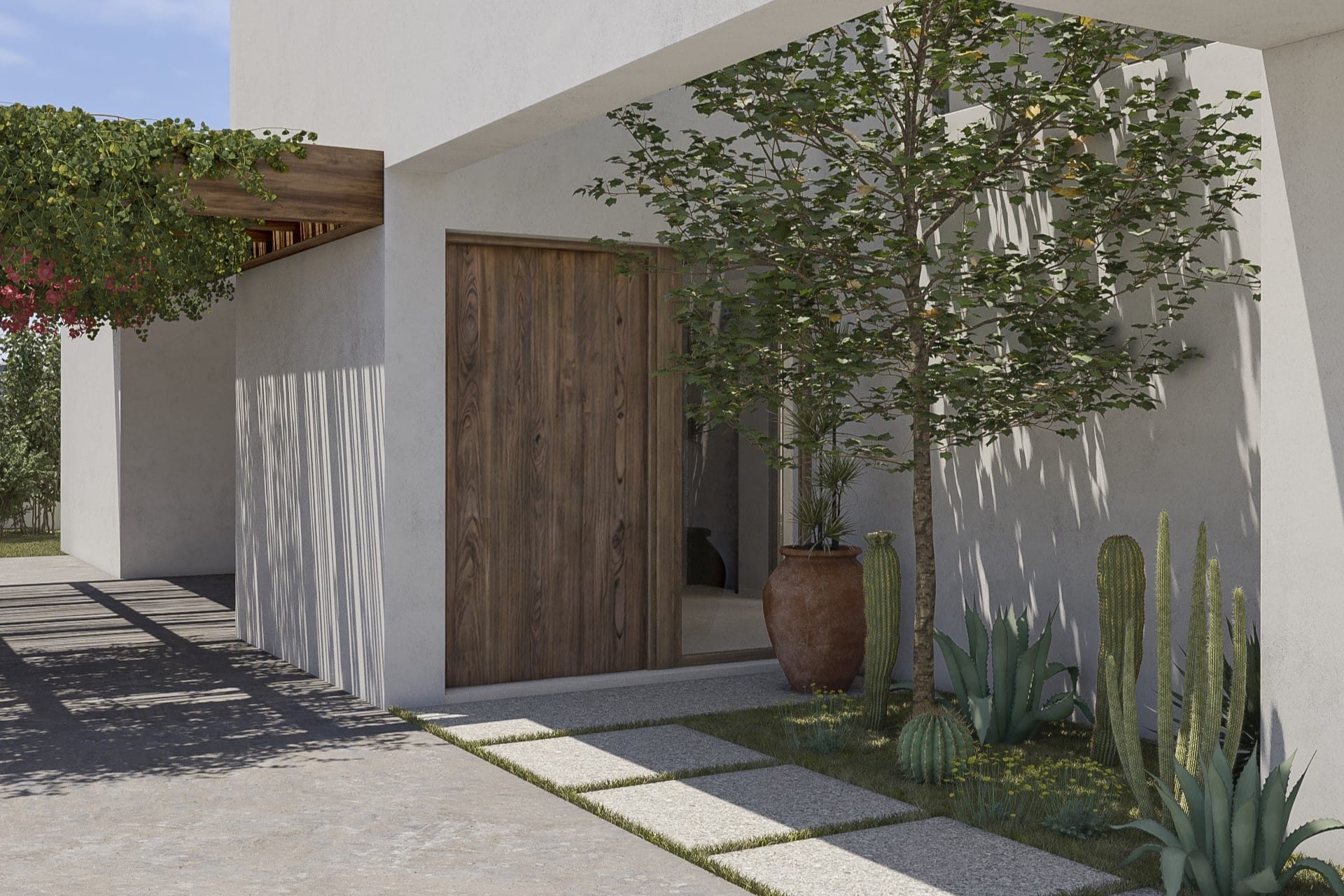 Nieuw te bouwen villa met zeezicht in Moraira
