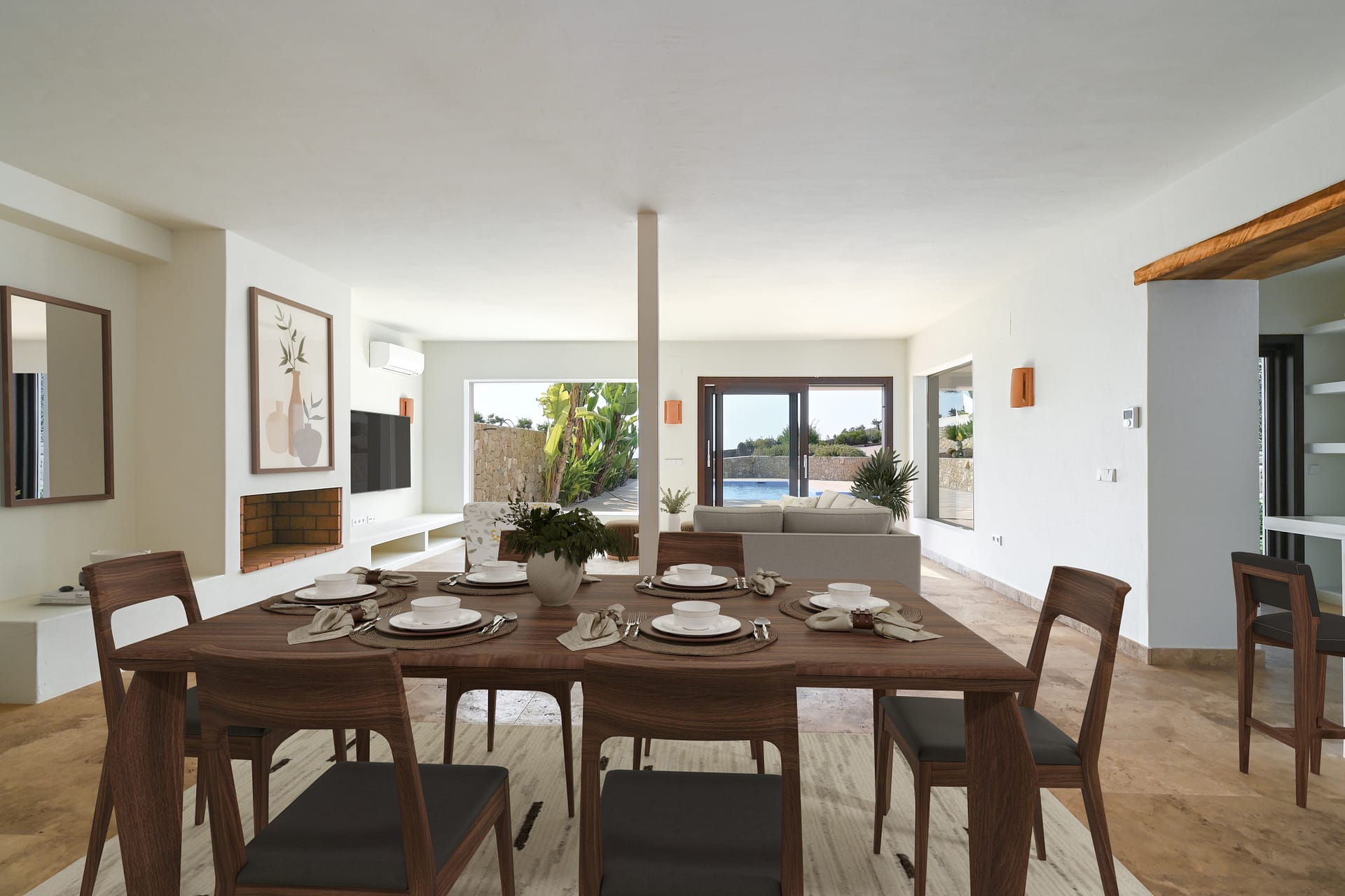 DP-70-TAMOR1564-7 Schitterende unieke eerste lijns villa met lift in Moraira