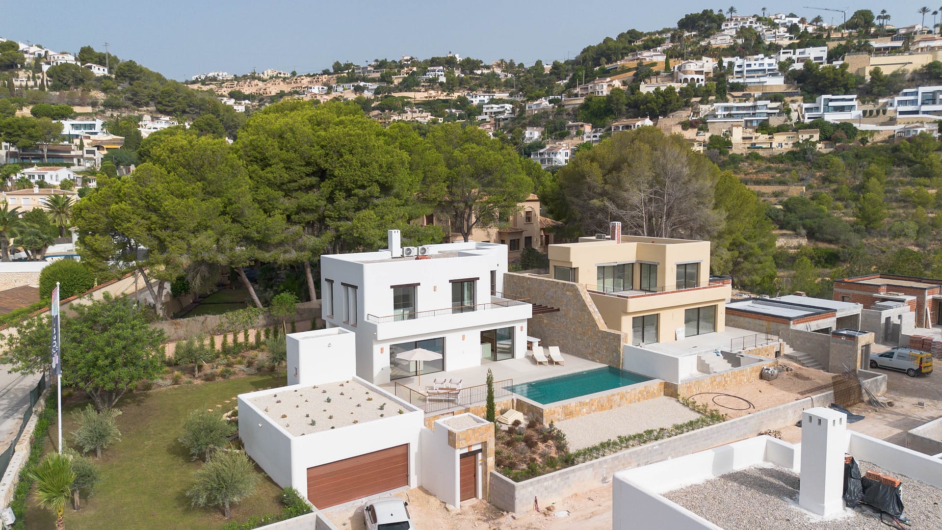 Elegante villa in afgesloten gemeenschap in Moraira