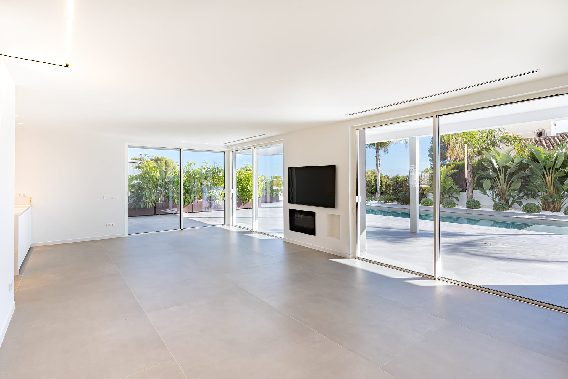 Instapklare nieuwbouwvilla met panoramisch zeezicht in Moraira