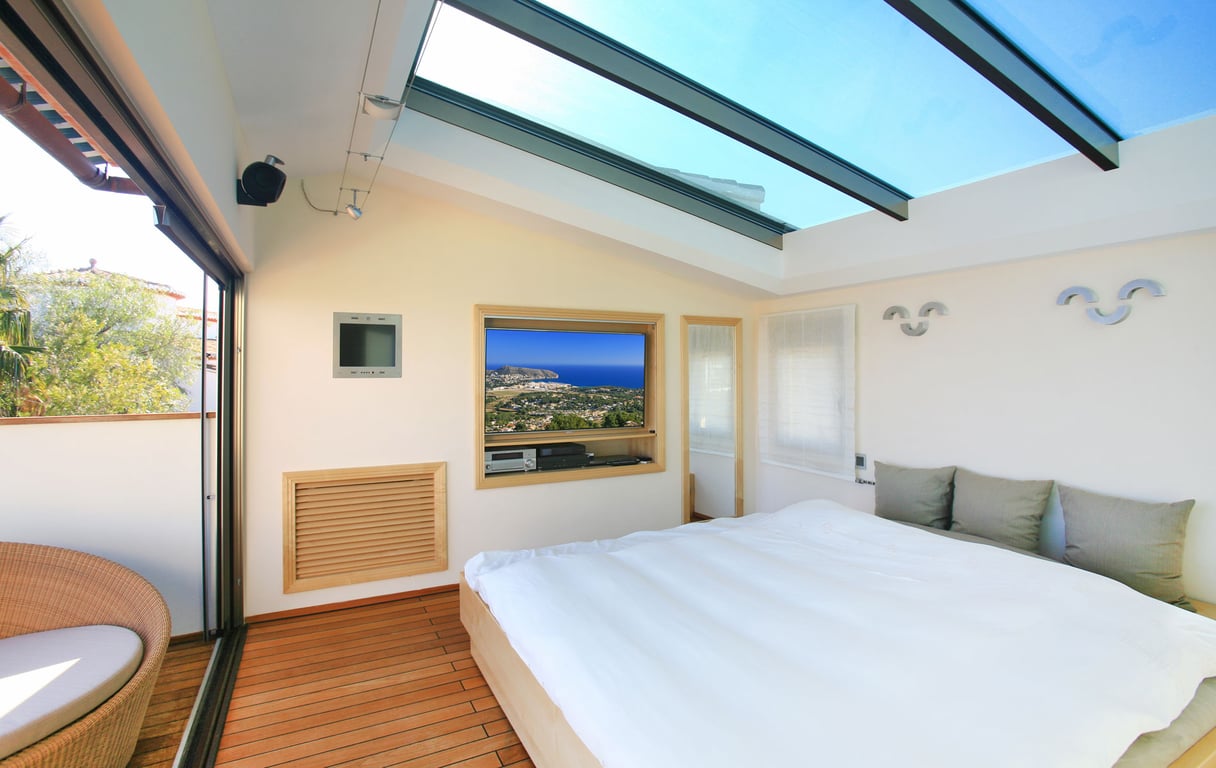 Luxe mediterrane villa met spectaculair zeezicht in Moraira