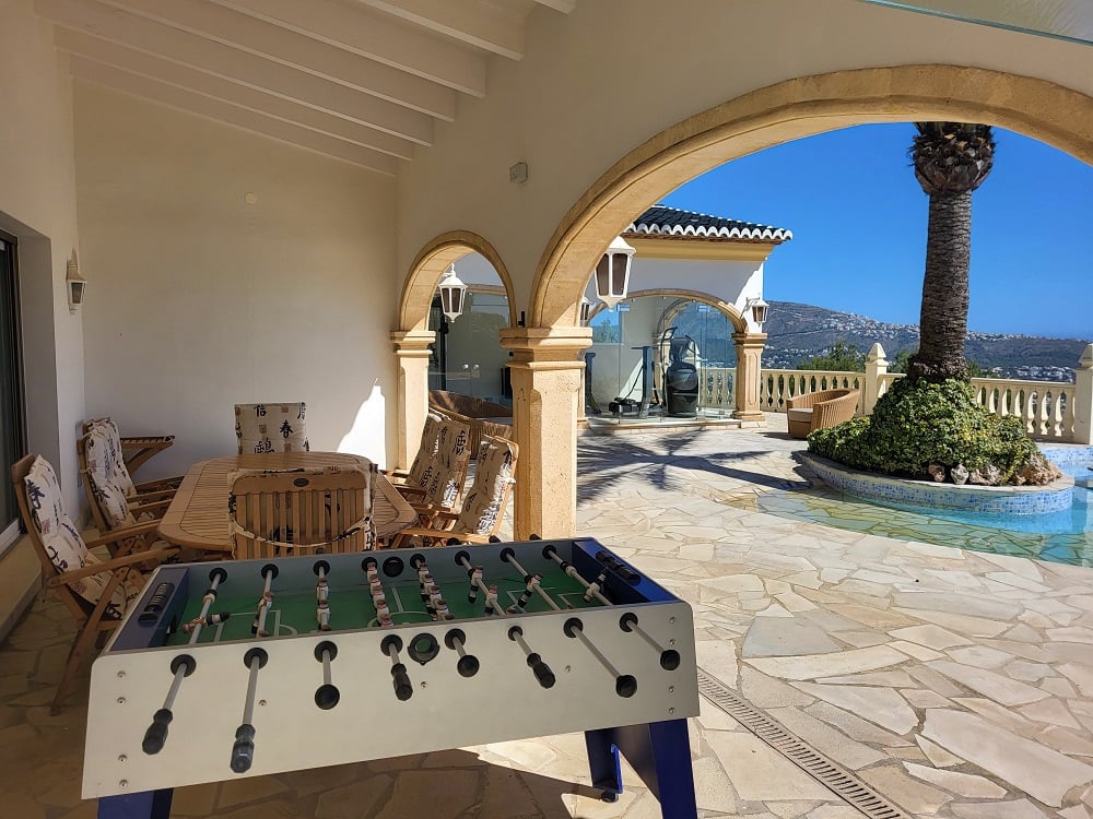 Luxe mediterrane villa met spectaculair zeezicht in Moraira