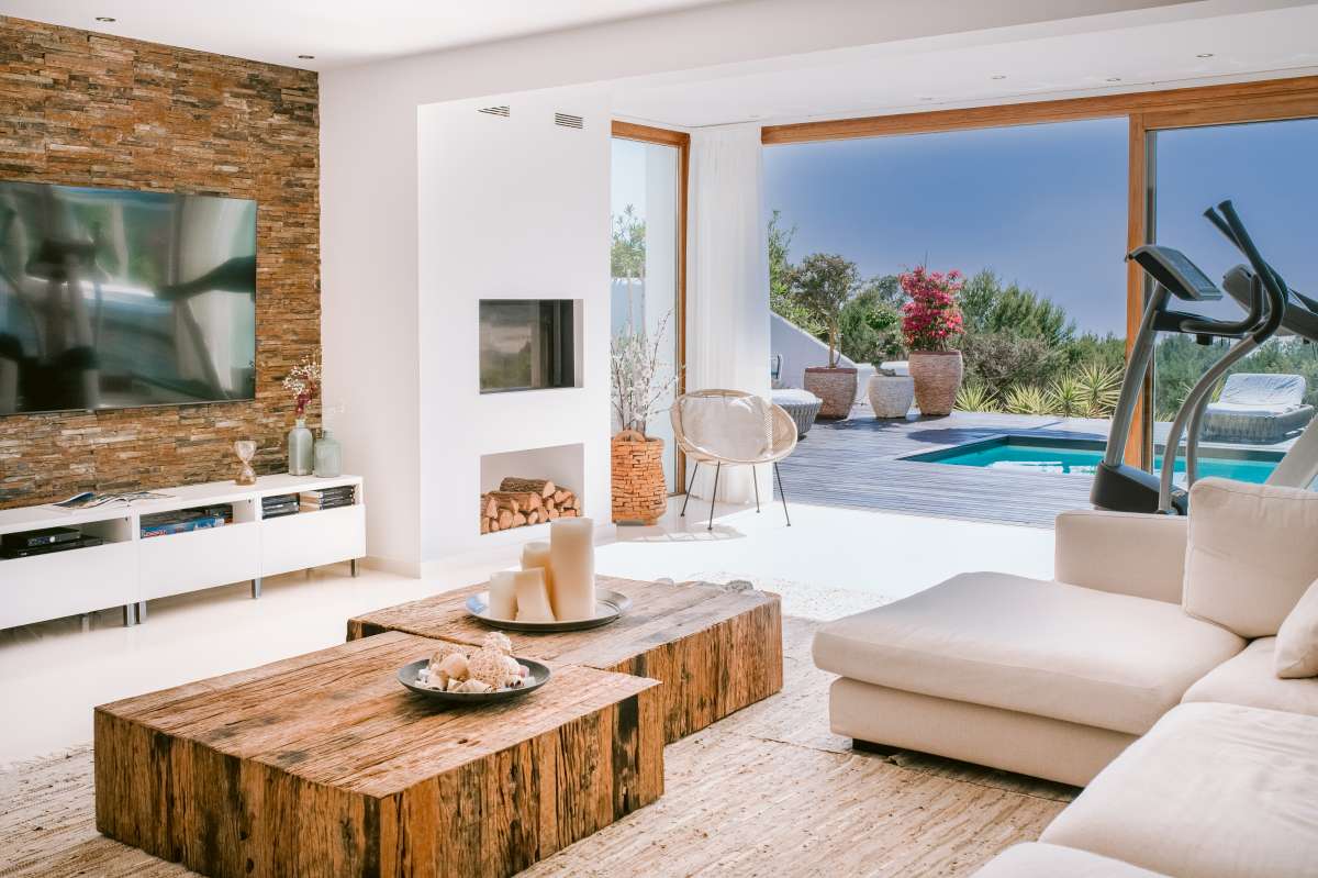 Exclusieve villa met uitzicht op Es Vedra in Cala Carbó – Ibiza
