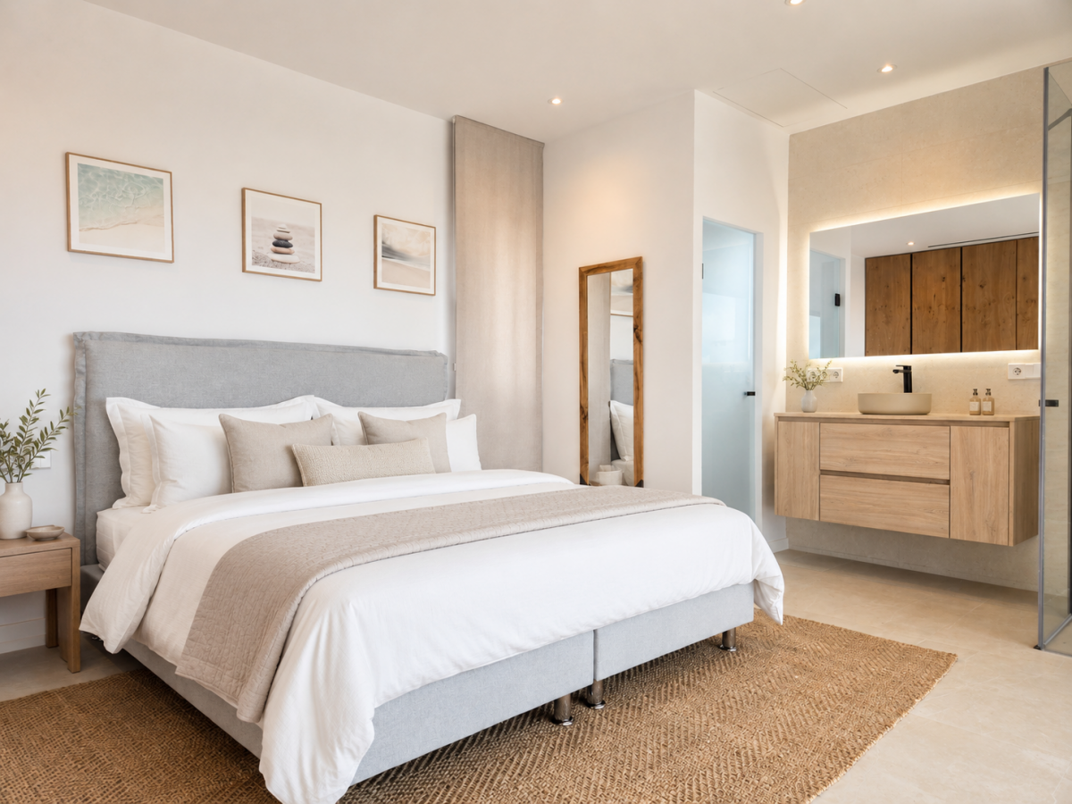 Luxe gerenoveerde villa met infinity pool en zeezicht — Ibiza-stad