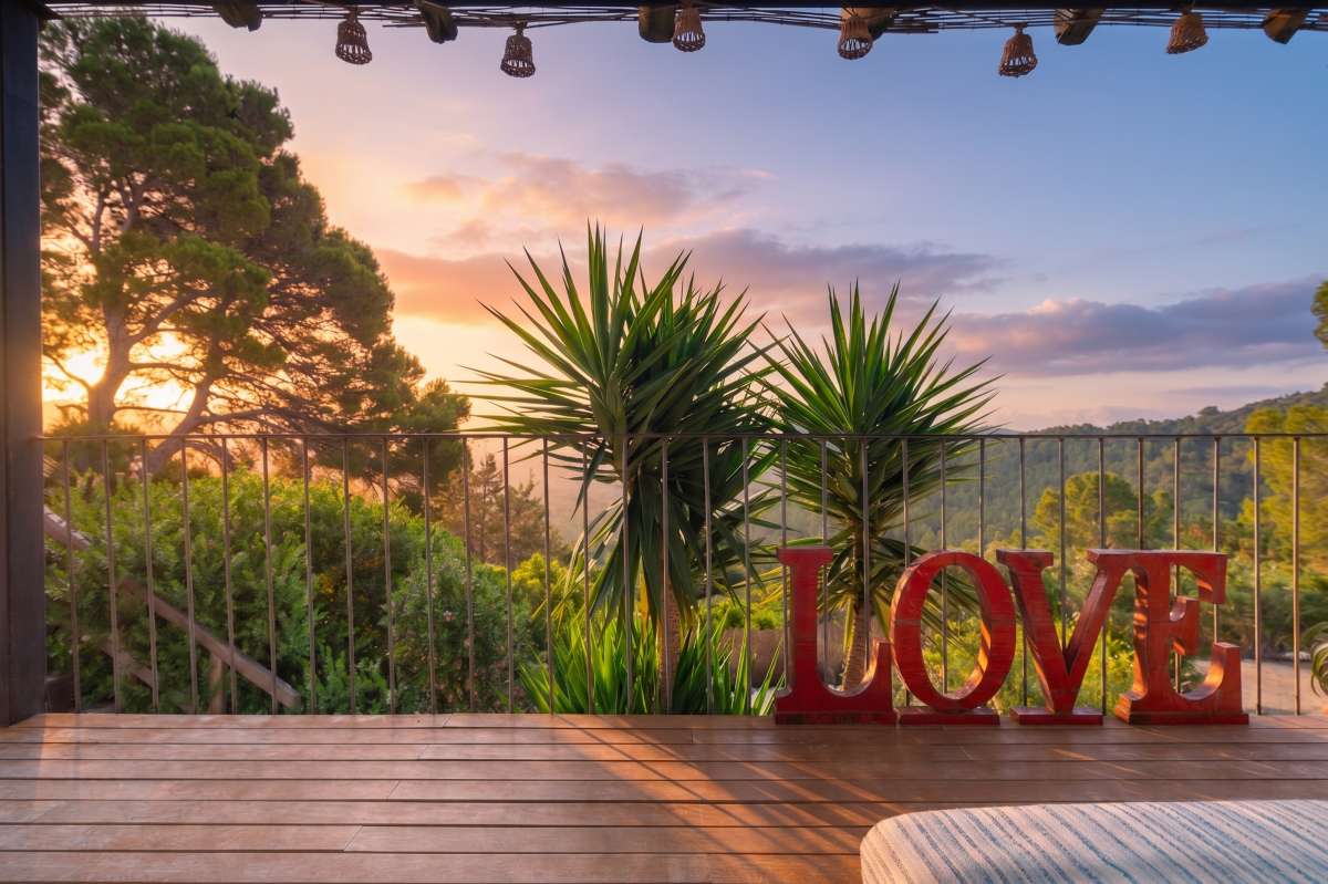 Karaktervolle villa met panoramisch zeezicht in Sant Miquel – Ibiza
