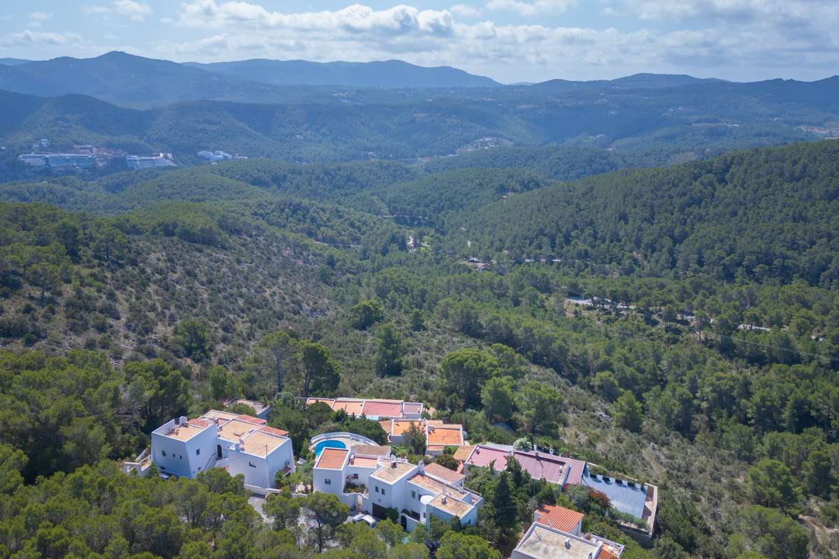 Karaktervolle villa met panoramisch zeezicht in Sant Miquel – Ibiza