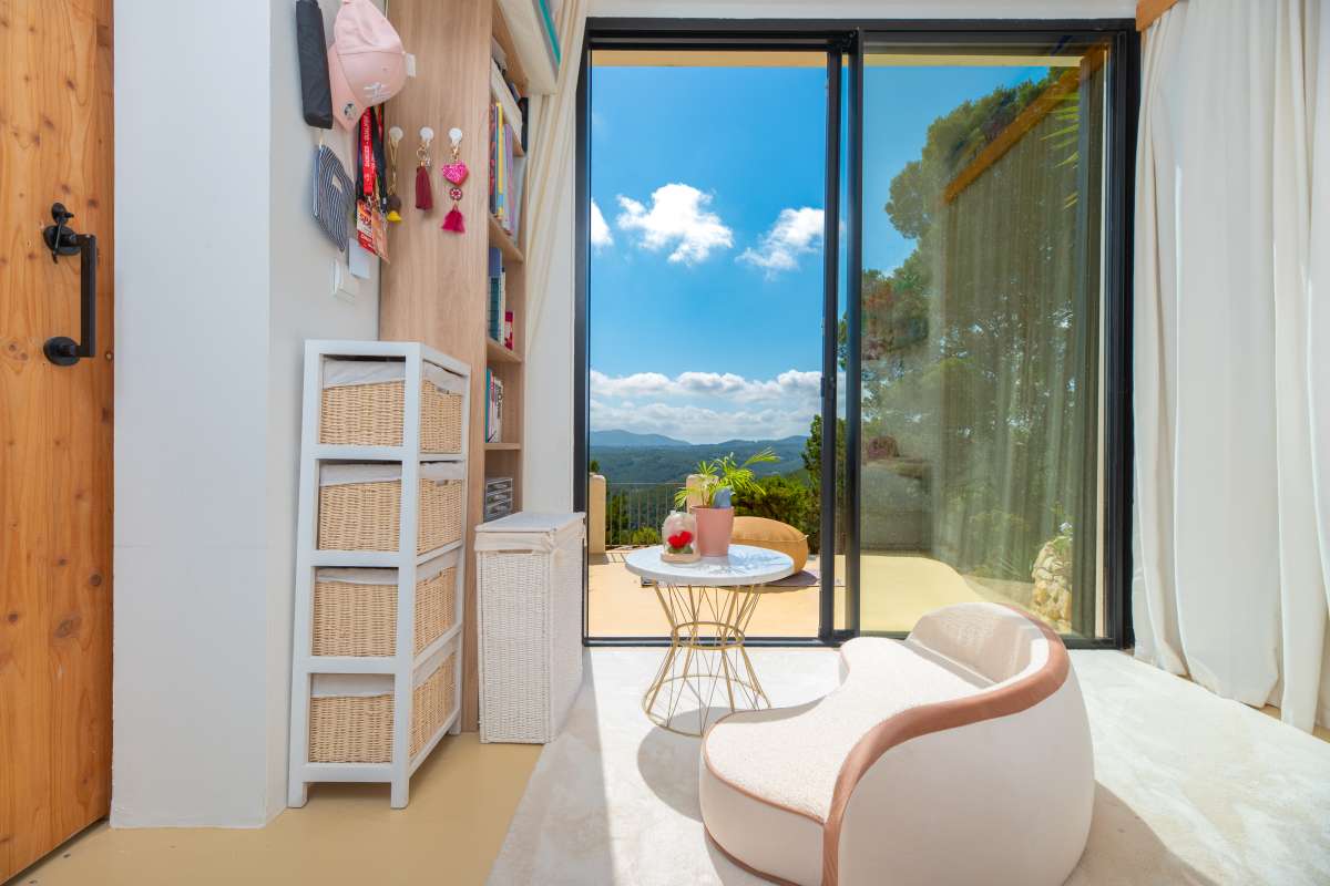 Karaktervolle villa met panoramisch zeezicht in Sant Miquel – Ibiza