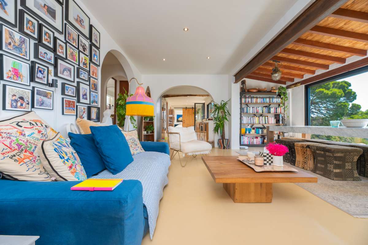 Karaktervolle villa met panoramisch zeezicht in Sant Miquel – Ibiza