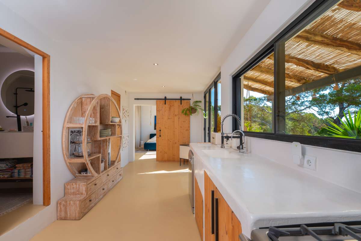 Karaktervolle villa met panoramisch zeezicht in Sant Miquel – Ibiza