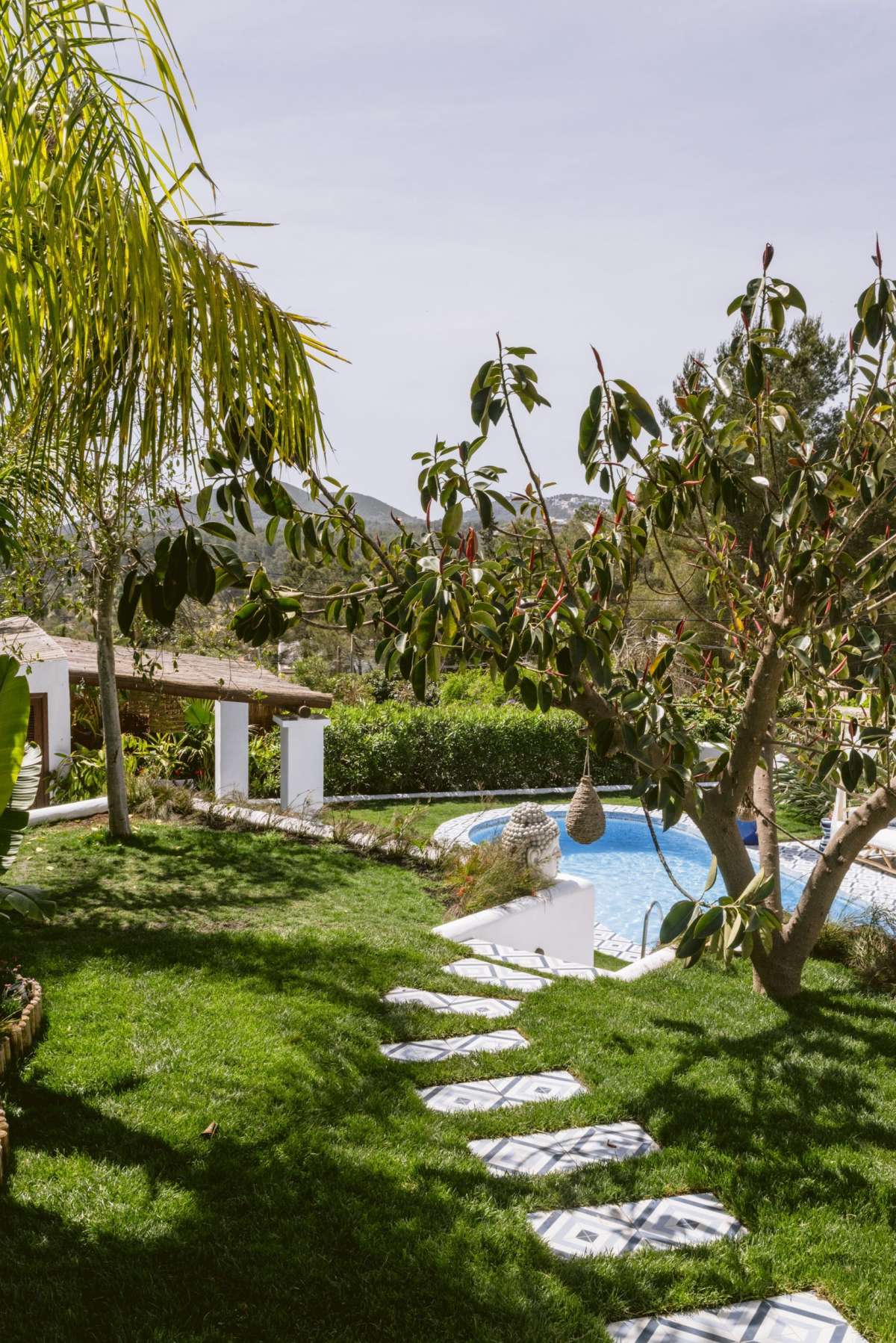 Gerenoveerde finca met zwembad en panoramisch uitzicht in Cala Llonga – Ibiza
