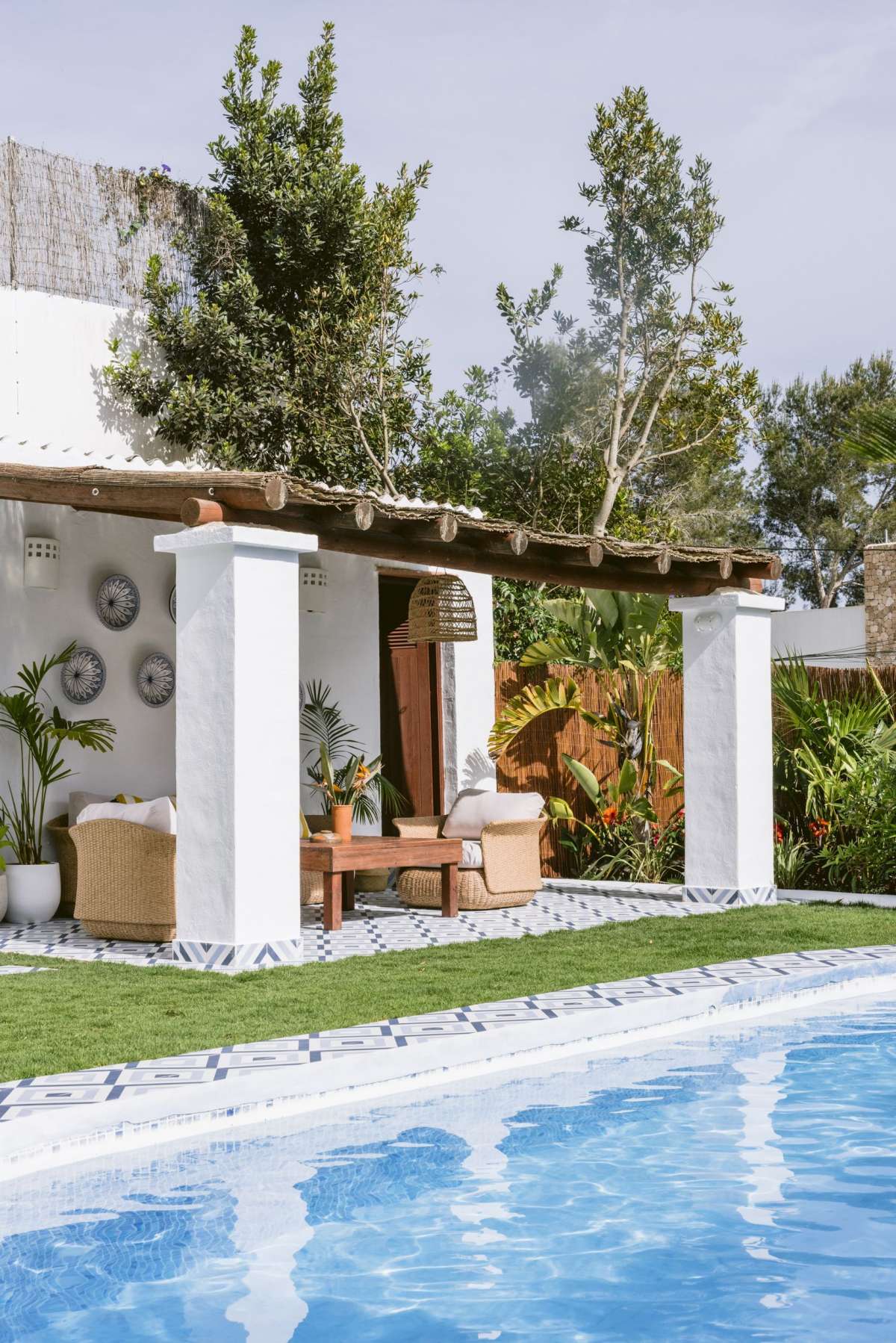 Gerenoveerde finca met zwembad en panoramisch uitzicht in Cala Llonga – Ibiza
