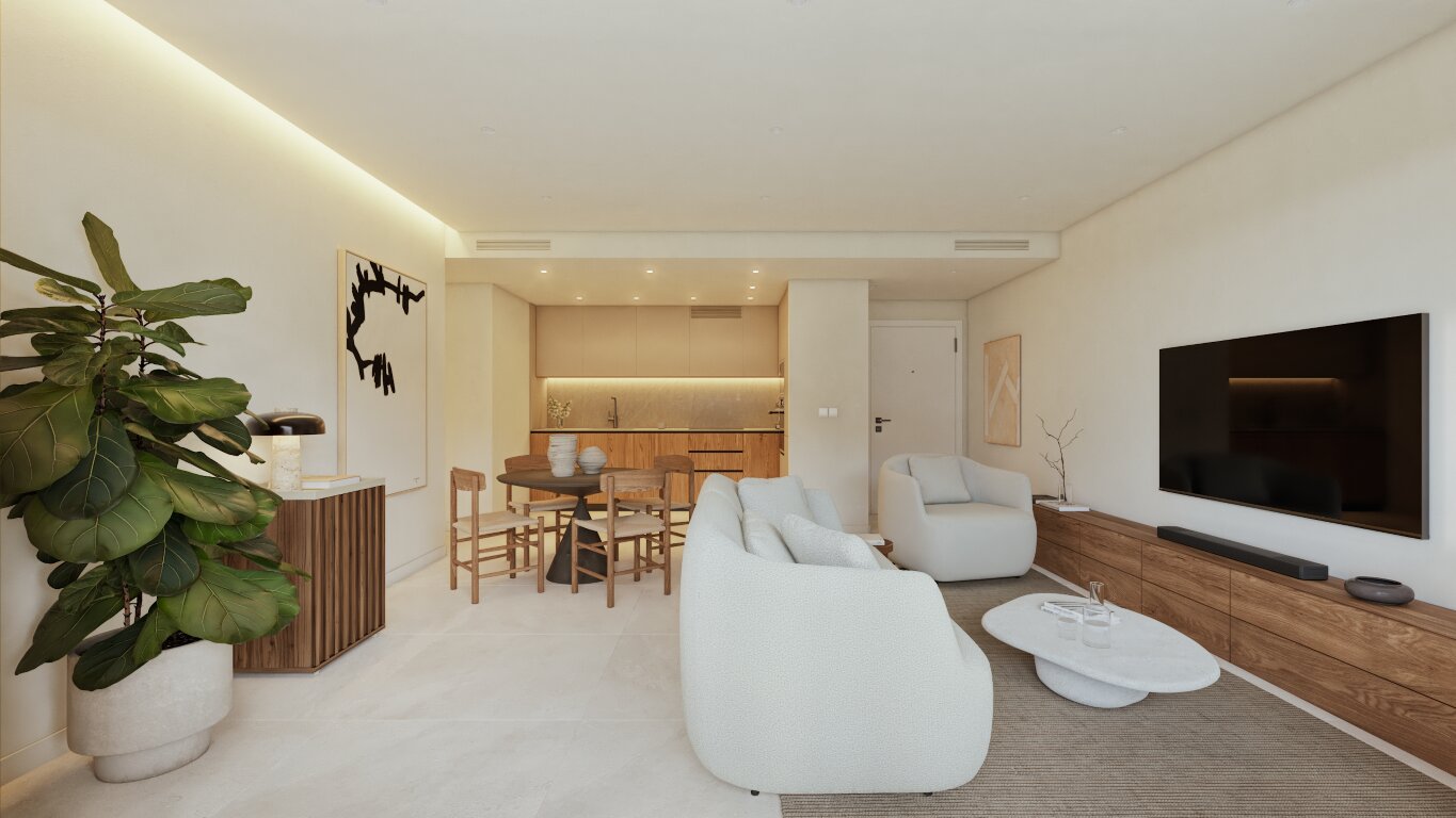 Kleinschalig nieuwbouw project aan het strand in Benicassim