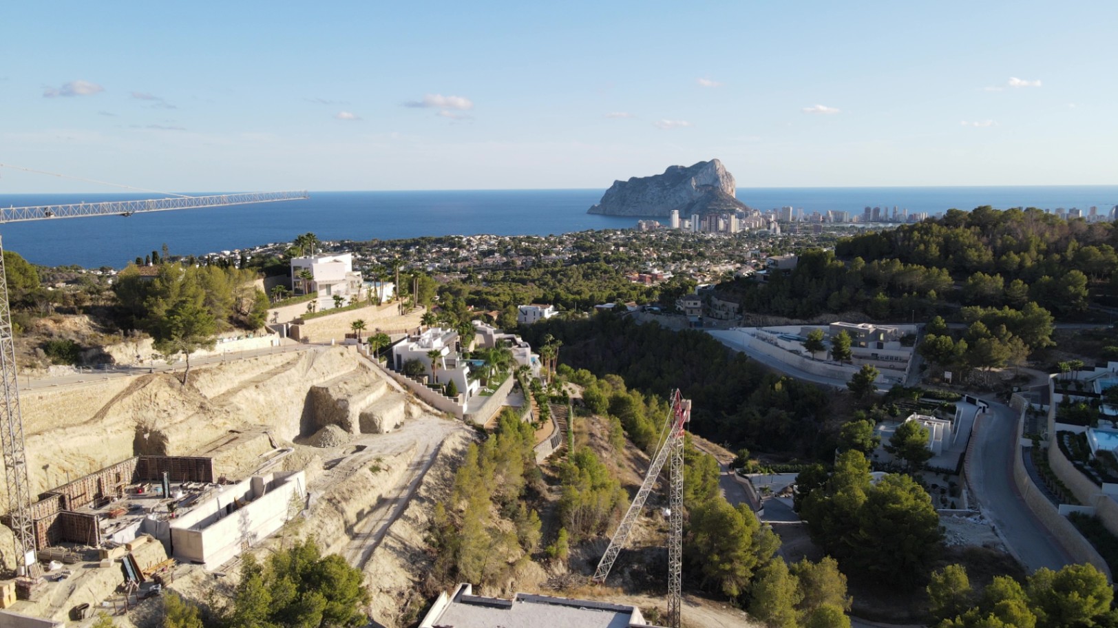 Exclusieve moderne villa met zeezicht in Benissa Costa