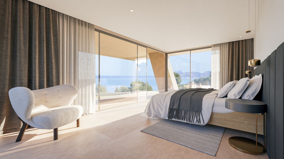 Exclusieve villa met panoramisch zeezicht in Javea