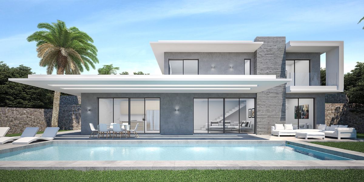 Moderne nieuwbouwv villa met zwembad in het exclusieve Javea
