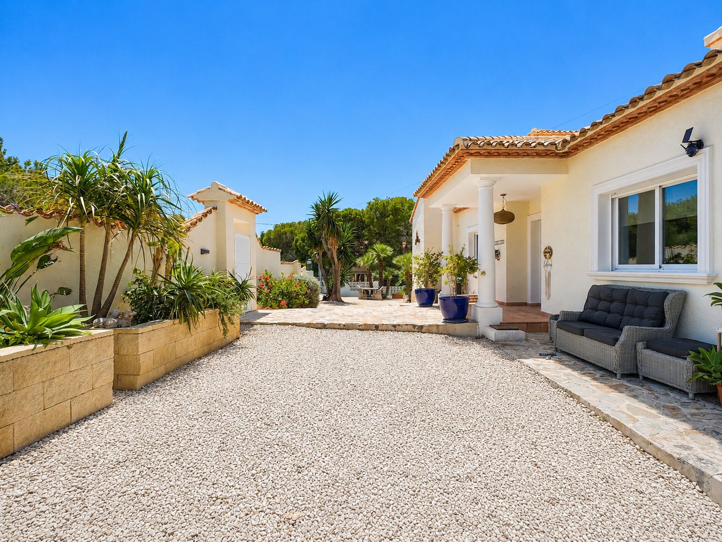 Instapklare villa met zeezicht en bergpanorama in Altea