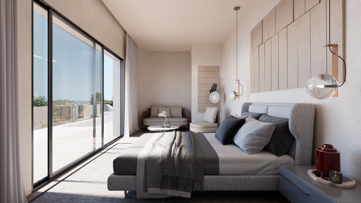Moderne nieuwbouw villa met panoramisch uitzicht in Javea