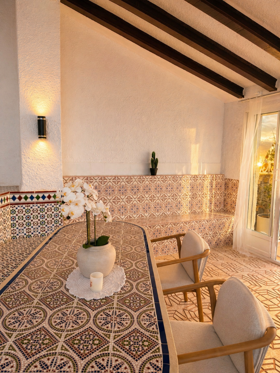 Villa met zeezicht op Peñón de Ifach in Calpe