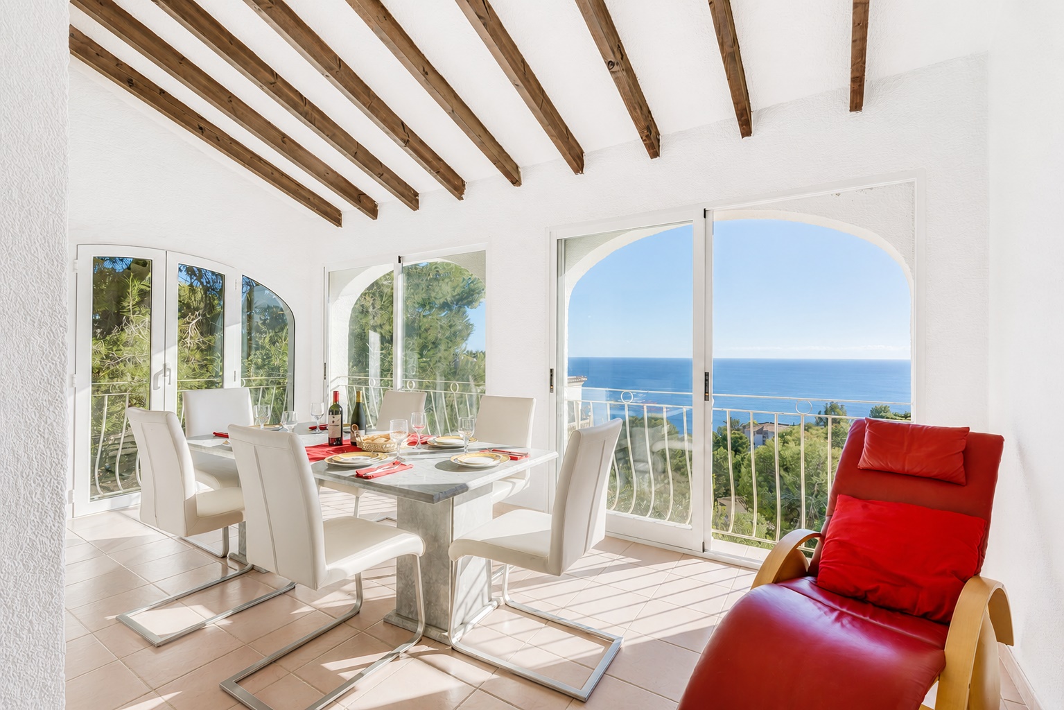 Villa met panoramisch zeezicht in Javea