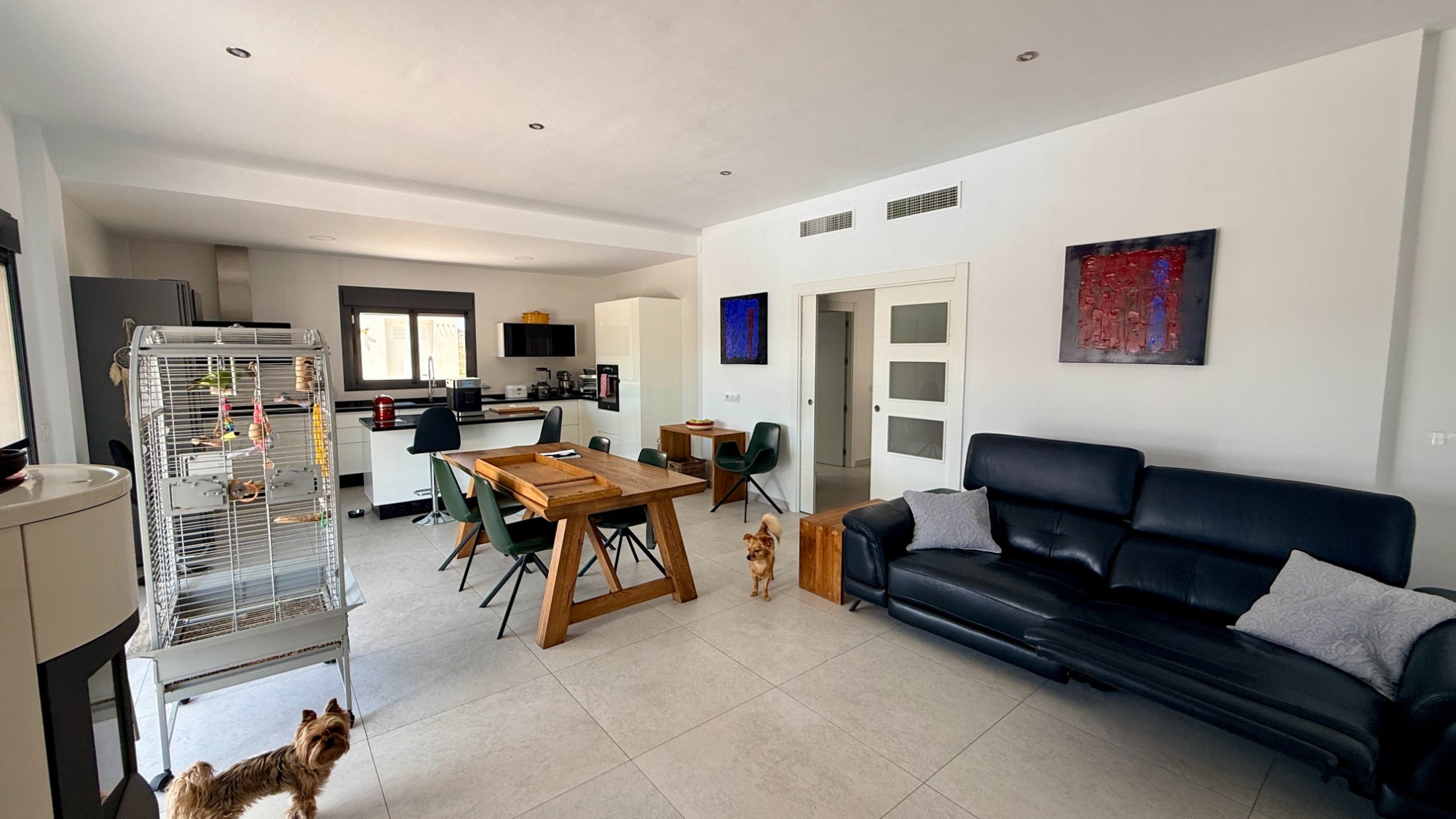 Moderne villa met rondom uitzicht in Canada de la Lena