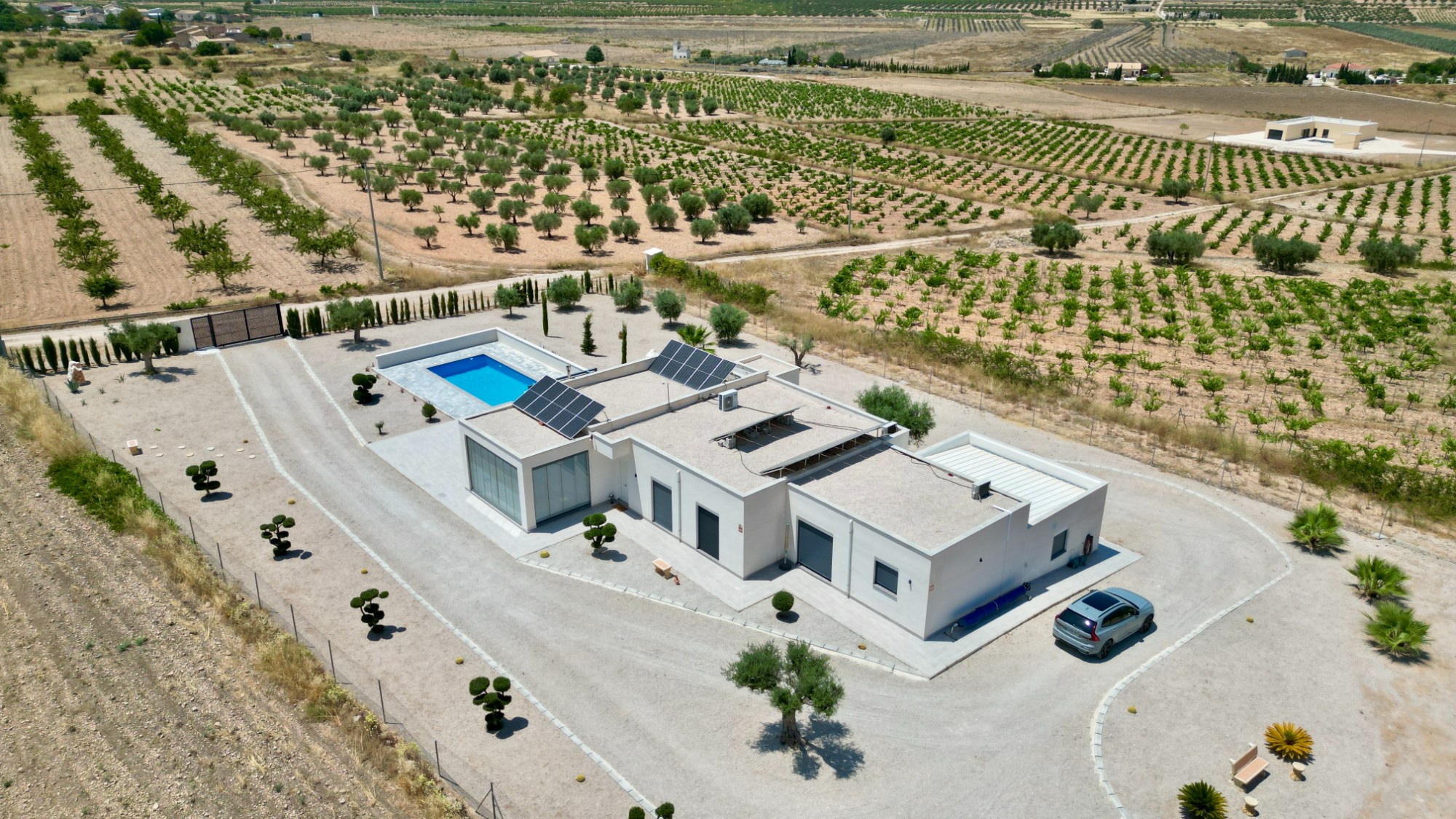 Moderne villa met rondom uitzicht in Canada de la Lena